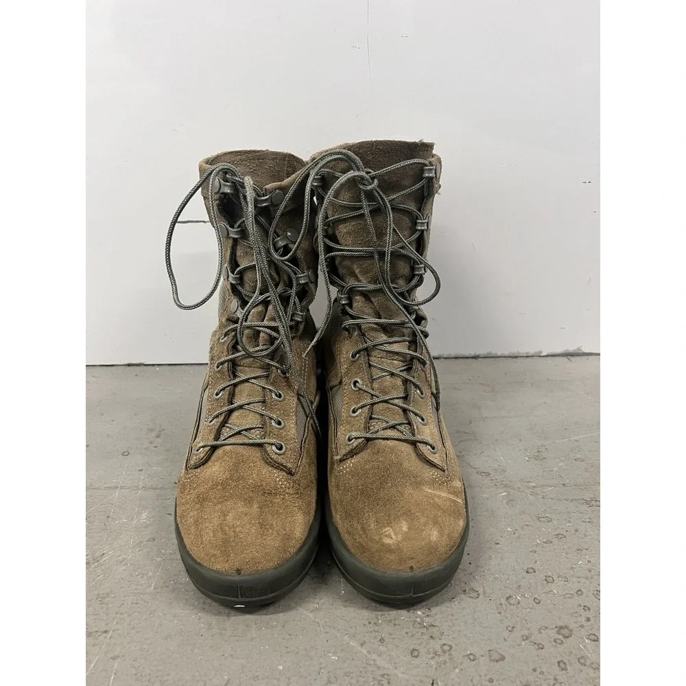 Belleville Men's Military Tactical Combat Boots M Suede Nylon Lace-Up Hiking 5 W